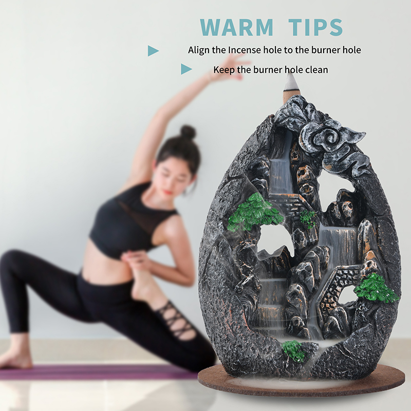 incense waterfall for anxiety! acacuss