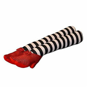 1 Pair Halloween Evil Witch Legs Props Upside Down Wizard Feet with Boot Stake Ornament Decoration for front Yard Lawn Dropship acacuss