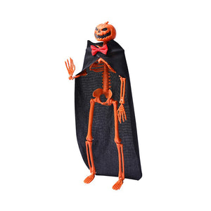 1 Set Halloween Skeleton Bride and Groom Horror Human Bones Skeleton Decorations Halloween Party Decoration Favors Scary Props acacuss