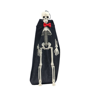 1 Set Halloween Skeleton Bride and Groom Horror Human Bones Skeleton Decorations Halloween Party Decoration Favors Scary Props acacuss