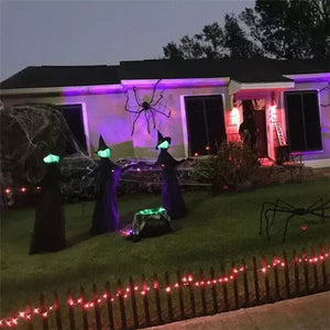 170cm Halloween Light-Up Witches Ghost Halloween Decoration Horror Props Creepy Skeleton For Halloween Decoration acacuss