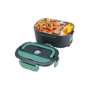 2-In-1 Electric Heating Lunch Box Car + Home 12V/220/110V Portable Stainless Steel Liner Bento Lunchbox Food Container Bento Box acacuss