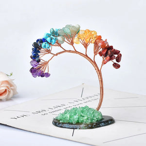 1PC Natural Colour Crystal Tree Specimen Agate Reiki Healing Home Decoration Ornaments Lucky Tree DIY gifts Souvenir Gift acacuss