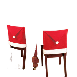 1PC Non-woven Chair Cover Christmas Decoration for Home Table Dinner Chair Back Decor New Year Party Supplies Xmas Navidad 2022 acacuss