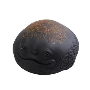 1Pcs Purple sand golden toad tea pet can raise lucky tea to play tea table accessories tea figurine teapets Purple Clay Zen acacuss