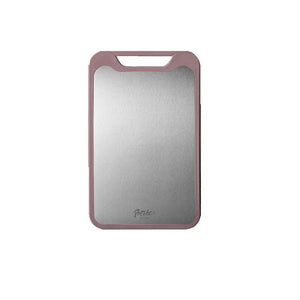 1pc Cutting Board Two Sides Of Stainless Steel and Plastic Dual-purpose Multifunctional Cut Vegetables and Meat Chopping Board acacuss