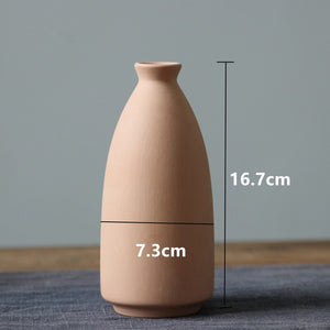 1pc Frosted Ceramic Vase Home Decoration CeramicFlower Vase Photography Props acacuss