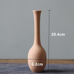 1pc Frosted Ceramic Vase Home Decoration CeramicFlower Vase Photography Props acacuss