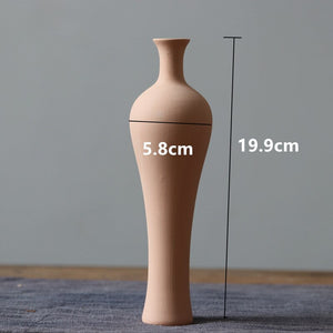 1pc Frosted Ceramic Vase Home Decoration CeramicFlower Vase Photography Props acacuss