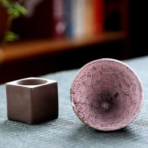 1pcs 200ml conical coffee cup stoneware creative vintage ceramic coffee cup ceramic cup water cup upgraded acacuss
