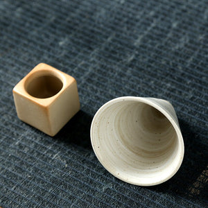 1pcs Creative Retro Ceramic Coffee Cup Rough Pottery Tea Cup Japanese Latte Pull Flower Porcelain Cup Household New Pottery Mug acacuss