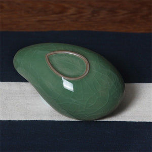 1piece Ceramic Tea Holder Spoon Spare Accessories Business High-Quality Porcelain Gift Tableware acacuss