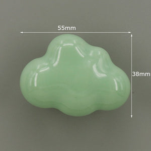 1x Green color series Ceramic Knobs Dresser Drawer Cabinet Handle Pulls / CuteKitchen Cupboard Knob Furniture Hardware acacuss