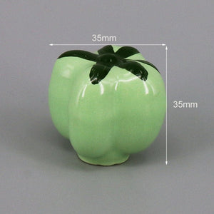 1x Green color series Ceramic Knobs Dresser Drawer Cabinet Handle Pulls / CuteKitchen Cupboard Knob Furniture Hardware acacuss