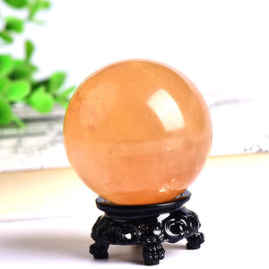 25-80mm Natural Crystal Calcite Ball Energy Polished Beautiful Reiki Health Healing Stone Home Decor Exquisite Souvenirs Gift acacuss