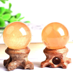 25-80mm Natural Crystal Calcite Ball Energy Polished Beautiful Reiki Health Healing Stone Home Decor Exquisite Souvenirs Gift acacuss