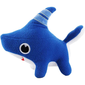 25cm Shark Dog Plush Toy Shark Dog Stuffed Animals Blue Shark Stuffed Animals Plushies for Baby Boys Girls Kid Birthday Gift acacuss
