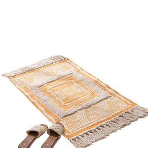 Cotton Linen Woven Vintage Tassels Rug Boho Room Decors Aesthetic Bedrooom Bedside Carpets Living Room Simple Homestay Floor Mat acacuss