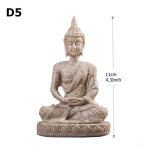 28 Style Miniature Buddha Statue Nature Sandstone Fengshui Thailand Buddha Sculpture Hindu Figurine Home Decorative Ornament 15 acacuss