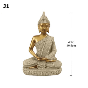 28 Style Miniature Buddha Statue Nature Sandstone Fengshui Thailand Buddha Sculpture Hindu Figurine Home Decorative Ornament 15 acacuss