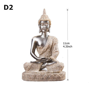 28 Style Miniature Buddha Statue Nature Sandstone Fengshui Thailand Buddha Sculpture Hindu Figurine Home Decorative Ornament 15 acacuss