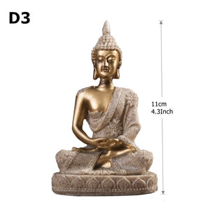28 Style Miniature Buddha Statue Nature Sandstone Fengshui Thailand Buddha Sculpture Hindu Figurine Home Decorative Ornament 15 acacuss