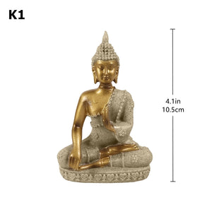 28 Style Miniature Buddha Statue Nature Sandstone Fengshui Thailand Buddha Sculpture Hindu Figurine Home Decorative Ornament 15 acacuss