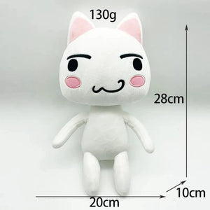 28cm Kawaii Toro Inoue The Cat Plush Toy Soft Anime Cartoon Animal Doll Room Decorations Birthday Gifts Christmas Gifts for Kids acacuss