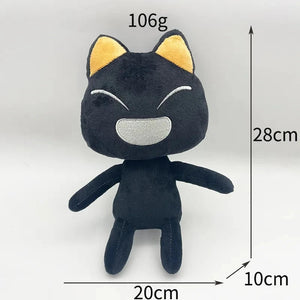 28cm Kawaii Toro Inoue The Cat Plush Toy Soft Anime Cartoon Animal Doll Room Decorations Birthday Gifts Christmas Gifts for Kids acacuss