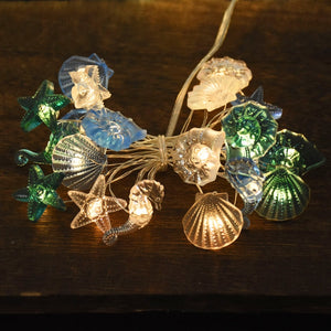 2M Sea Animals Turtle String Light Mermaid Party Under The Sea Birthday Party Decoration Beach Theme Fairy Light For Home Indoor acacuss