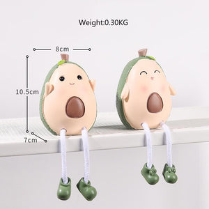 2pcs Resin Doll Ornament Cute Room Decoration Miniatures Nordic Home Decoration Accessories Indoor Figurines Children's Gifts acacuss