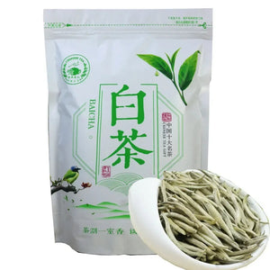 300g/350g Chinese XingJun Lao Bai Cha Zipper Bags Fuding White Tea Cake Recyclable Sealing Packing Gift Bag Dropshipping acacuss