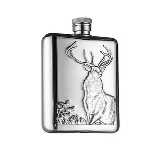 304 stainless steel wine pot outdoor portable 6 oz pure handmade fine wine set stainless steel hip flask flagon acacuss