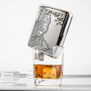 304 stainless steel wine pot outdoor portable 6 oz pure handmade fine wine set stainless steel hip flask flagon acacuss