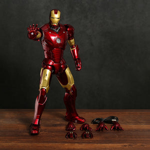36cm ZD The Infinity SAGA Iron Man MK3 Mark III 14" Action PVC Collection Model Toy Avengers Figure Toy acacuss