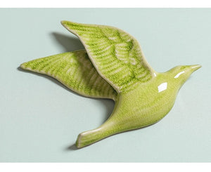 3D Ceramic Birds Shape Wall Hanging Decorations Simple Home Decorations Accessories Decoracao Para Casa Wall Crafts Ornaments acacuss