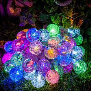 3M 20LED Snowflake LED String Lights Christmas Ornaments Home Christmas Tree Hanging Decoration Navidad Noel New Year Gifts 2023 acacuss