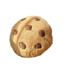 Creative Cookies Pillows Round Shape Chocolate Biscuits Stuffed Plush Toys Realistic Food Snack Seat Cushion Plushie Props Gifts acacuss