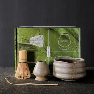 4-7pcs/set Handmade Home Easy Clean Matcha Tea Set Tool Stand Kit Bowl Whisk Scoop Gift Ceremony Traditional Japanese Accessorie acacuss