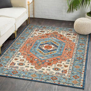 40X120CM Retro Persian Ethnic Style Printed Carpet Bedroom Living Room Light Luxury Carpets Bottom Anti Slip And Wear-resistant acacuss