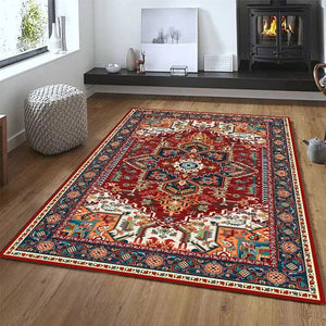40X120CM Retro Persian Ethnic Style Printed Carpet Bedroom Living Room Light Luxury Carpets Bottom Anti Slip And Wear-resistant acacuss