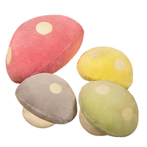 Colorful Mushroom Throw Pillow Colorful Mushroom Home Pillow Decoration Plush Toys acacuss