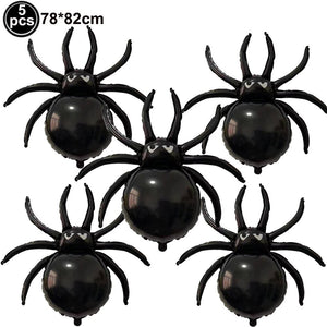 4D 22inch Halloween Foil Inflatable Eyeball Decoration Spooky Halloween Party Supplies Eyeball Balloons Halloween Home Decors acacuss