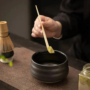 4pcs Japanese Matcha Set Safe Bamboo Whisk Teaspoon Tea Sets Indoor Beverage Shop Tea-making Tools Accessories acacuss