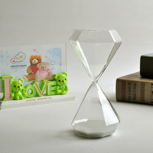 5-60 Minutes Diamond Sand Clock Hourglass Sandglass Children Gift Sand Timer Home Decoration Available in Multiple Color Options acacuss
