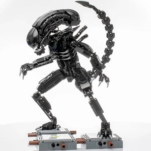 600PCS Prometheus Aliens Vs Predator Space Aliens Figure Mech Model Building Blocks Bricks Toys Kid Gift acacuss