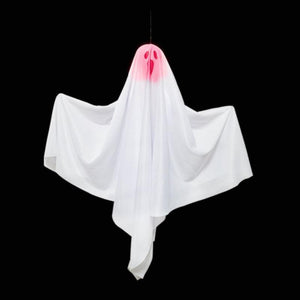 65*60cm Halloween Ghost Hanging Decorations Halloween Hanging Light Up White Flying Ghosts Tree Window Wall Scary Ornament acacuss