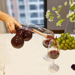 650ml Funny Unique Glass Decanter Wine Separator Whiskey Decanter Barware Glass Decanter Bachelorette Party Prop Home Decoration acacuss