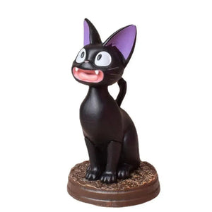 6pcs/set Cartoon Black Cat Jiji Gigi Figure PVC Action Toy Doll Model Set Black Cat Hayao Miyazaki Figure Toy kids birthday gift acacuss
