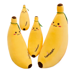 35-100cm Soft Banana Plush Pillow Down Cotton Doll Simulation Fruit Cushion Child Birthday Gift Baby Comfort Doll Home Decor acacuss